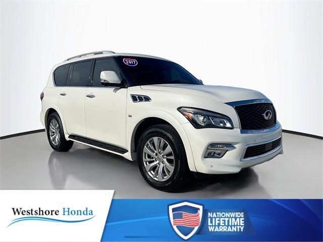 used 2017 INFINITI QX80 car, priced at $20,491