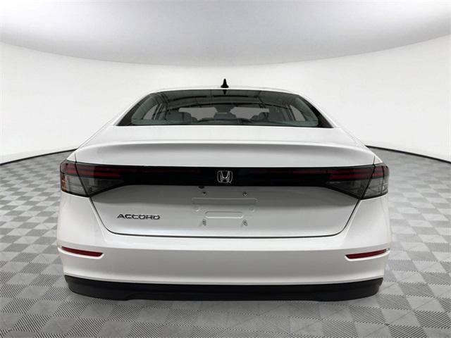 new 2025 Honda Accord car, priced at $29,923