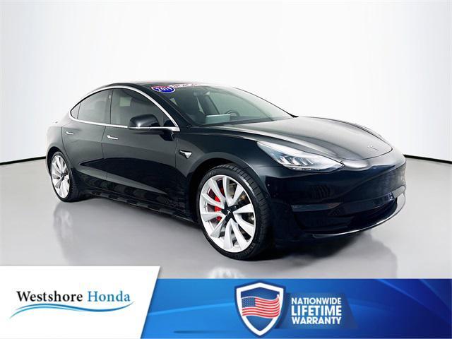 used 2019 Tesla Model 3 car, priced at $23,991