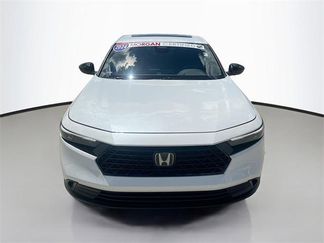 used 2024 Honda Accord Hybrid car, priced at $26,991