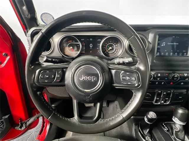 used 2021 Jeep Wrangler Unlimited car, priced at $24,350