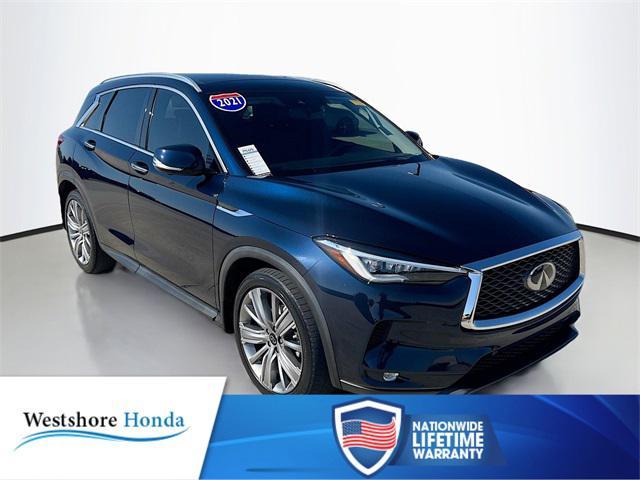 used 2021 INFINITI QX50 car, priced at $23,991