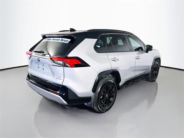 used 2024 Toyota RAV4 Hybrid car, priced at $33,500
