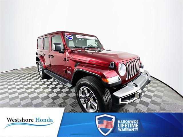 used 2022 Jeep Wrangler Unlimited car, priced at $26,831