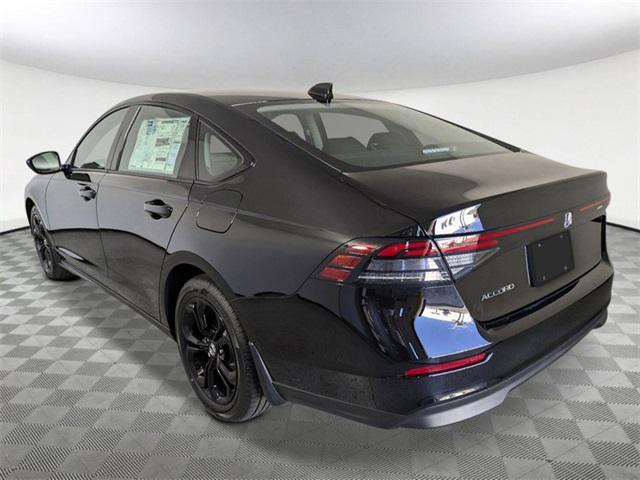 new 2025 Honda Accord car, priced at $30,560