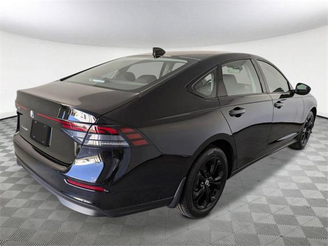 new 2025 Honda Accord car, priced at $30,560