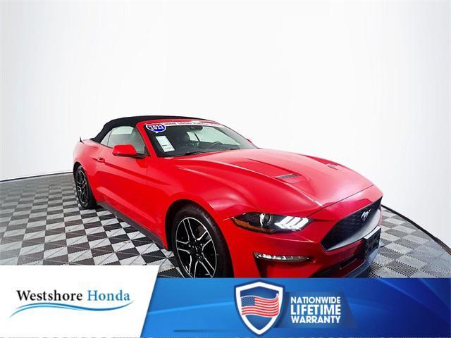 used 2022 Ford Mustang car, priced at $21,342