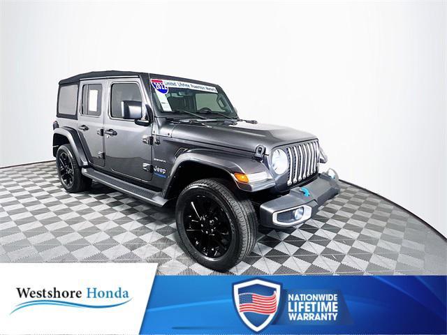 used 2022 Jeep Wrangler Unlimited car, priced at $31,994