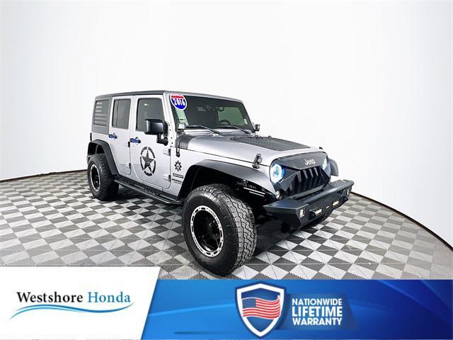 used 2016 Jeep Wrangler Unlimited car, priced at $17,068