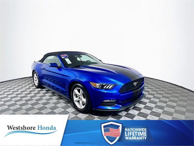 used 2017 Ford Mustang car, priced at $17,621