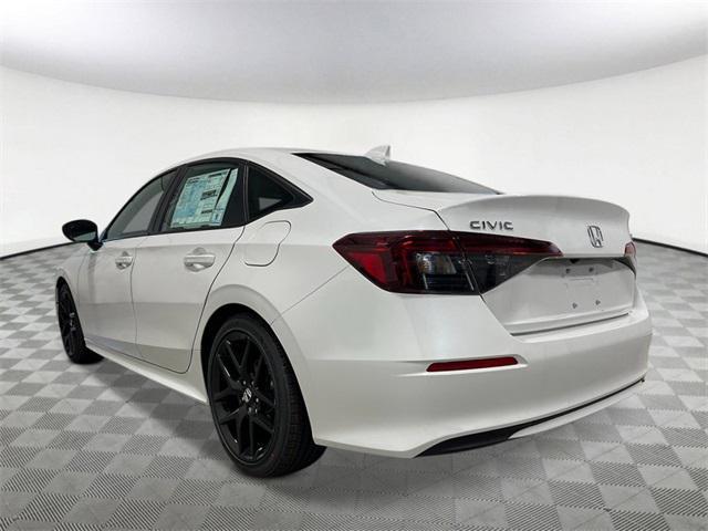 new 2025 Honda Civic car, priced at $25,787