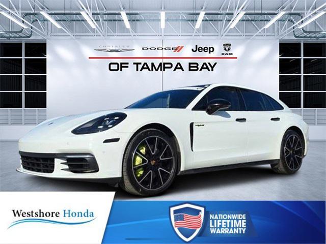 used 2018 Porsche Panamera e-Hybrid Sport Turismo car, priced at $46,800