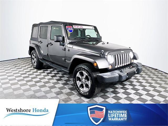 used 2018 Jeep Wrangler JK Unlimited car, priced at $23,864