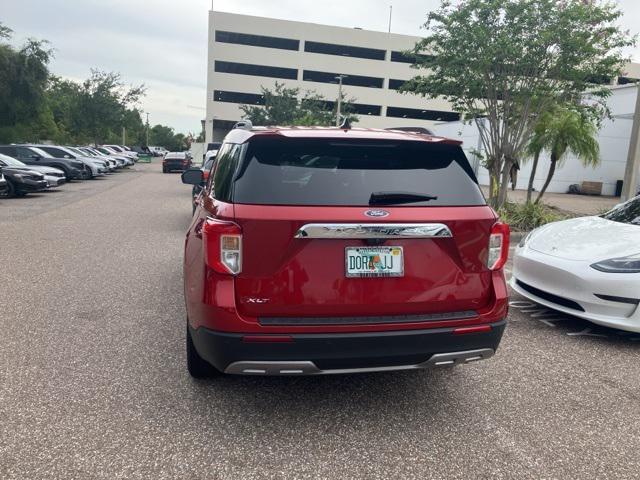 used 2021 Ford Explorer car, priced at $24,326