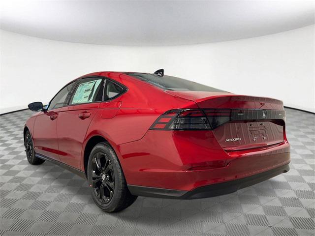 new 2025 Honda Accord car, priced at $29,868