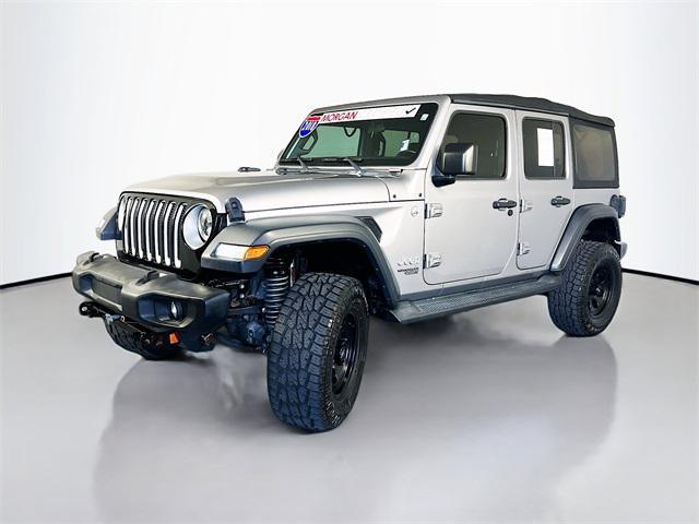 used 2018 Jeep Wrangler Unlimited car, priced at $21,450