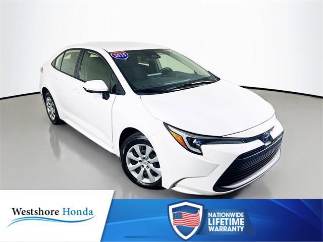 used 2025 Toyota Corolla Hybrid car, priced at $20,991
