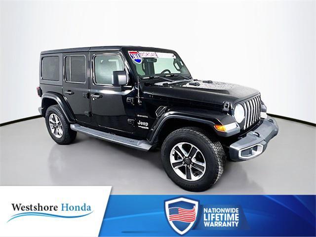 used 2018 Jeep Wrangler Unlimited car, priced at $26,722