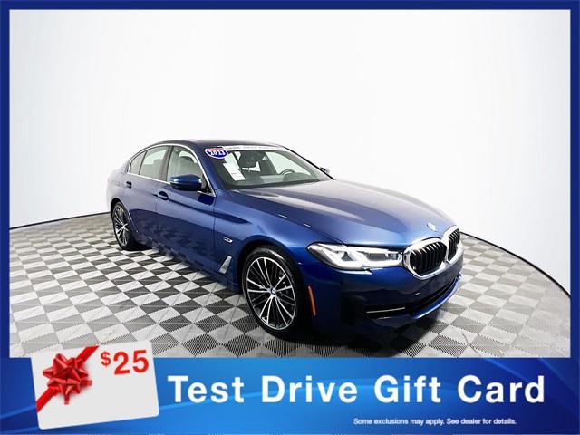 used 2023 BMW 530e car, priced at $35,763