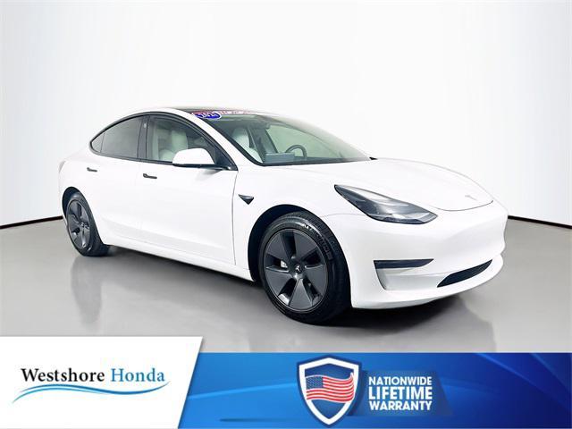 used 2021 Tesla Model 3 car, priced at $25,891