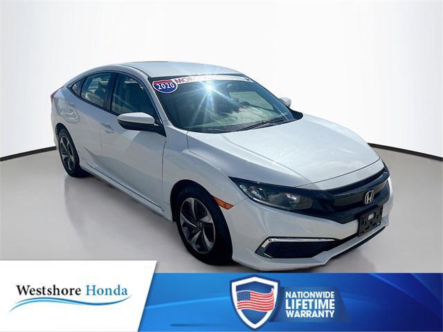 used 2020 Honda Civic car, priced at $19,891