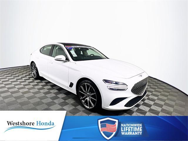 used 2022 Genesis G70 car, priced at $26,694