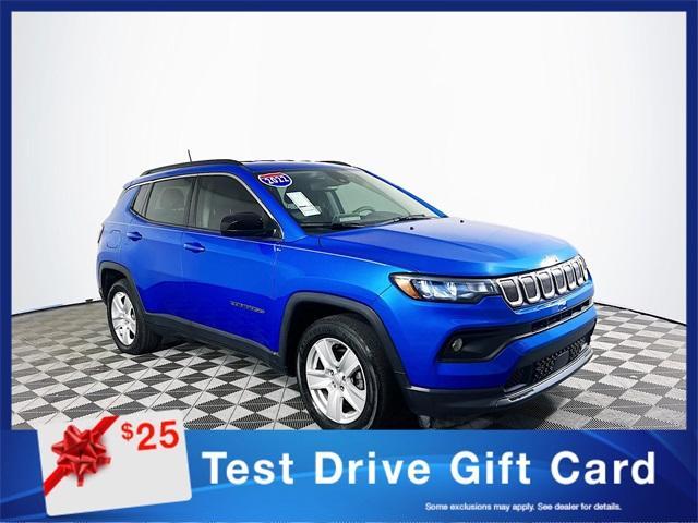 used 2022 Jeep Compass car, priced at $19,834