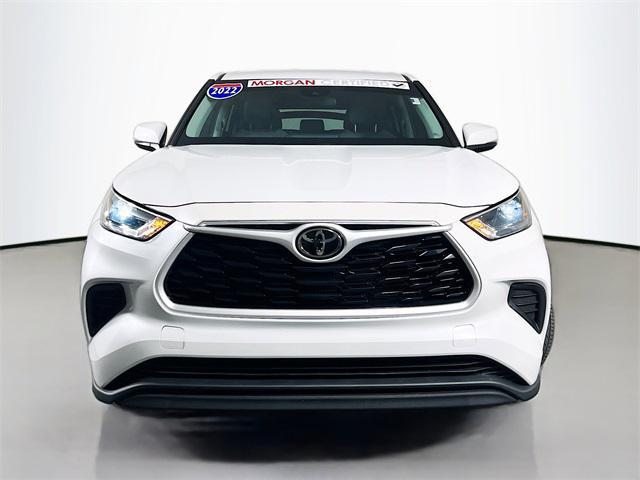 used 2022 Toyota Highlander car, priced at $28,691