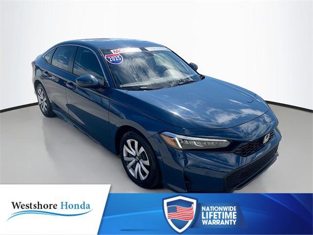 used 2025 Honda Civic car, priced at $23,391