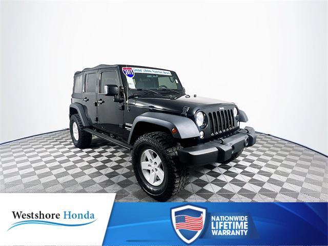 used 2015 Jeep Wrangler Unlimited car, priced at $18,391