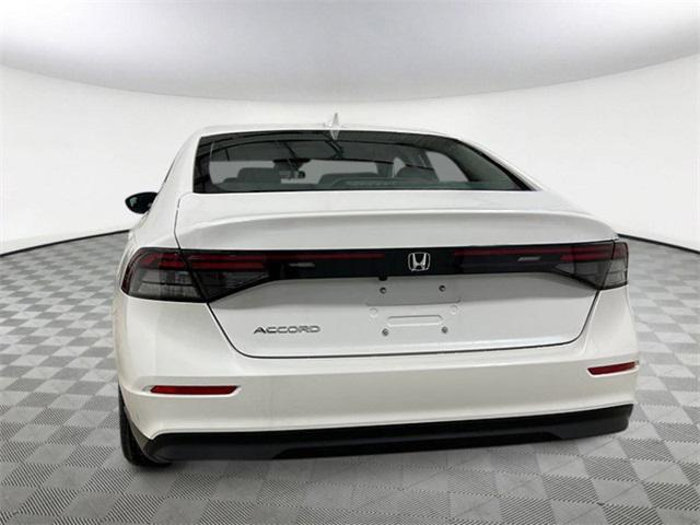 new 2024 Honda Accord car, priced at $29,244