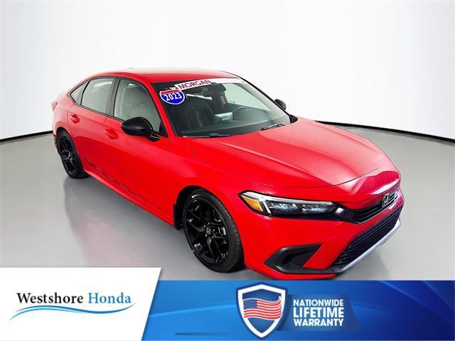 used 2023 Honda Civic car, priced at $22,214