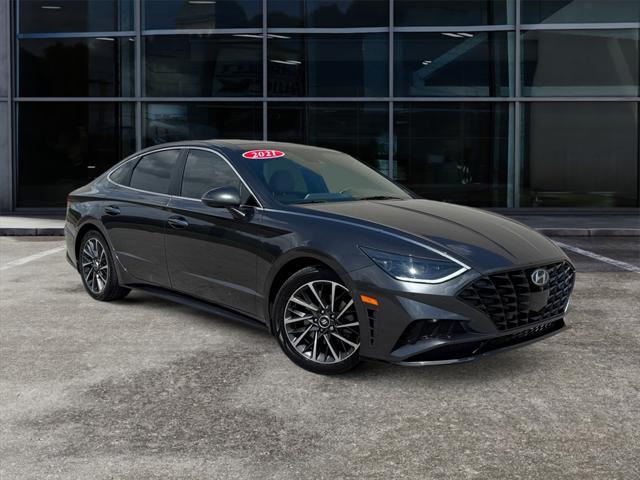 used 2021 Hyundai Sonata car, priced at $18,844
