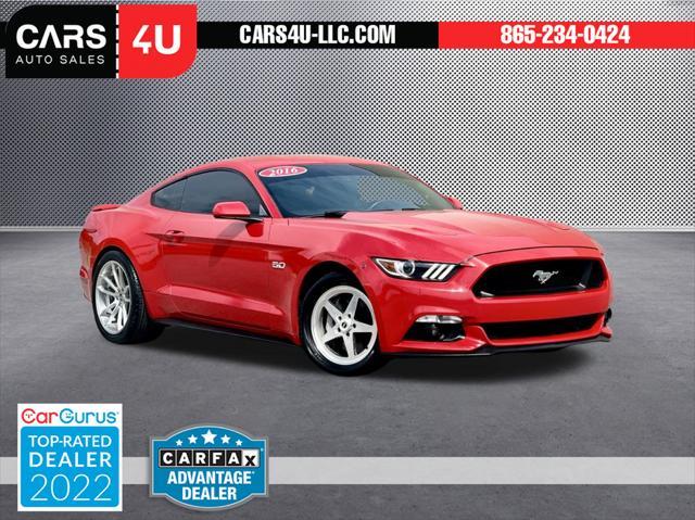 used 2016 Ford Mustang car, priced at $25,986