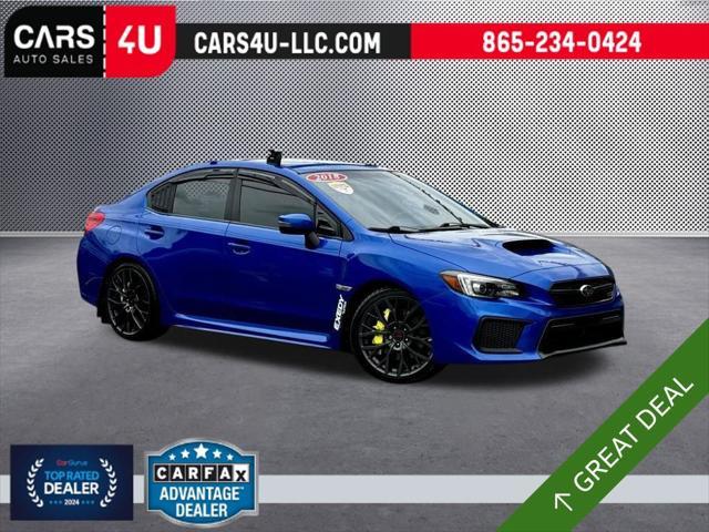 used 2018 Subaru WRX STI car, priced at $28,970