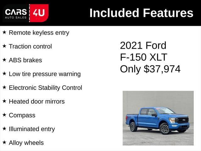 used 2021 Ford F-150 car, priced at $37,974