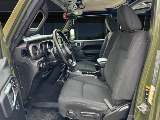 used 2021 Jeep Wrangler car, priced at $24,989