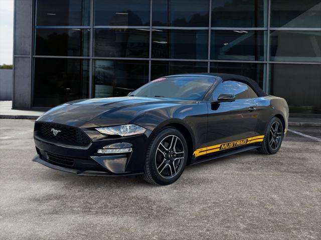 used 2018 Ford Mustang car, priced at $18,416