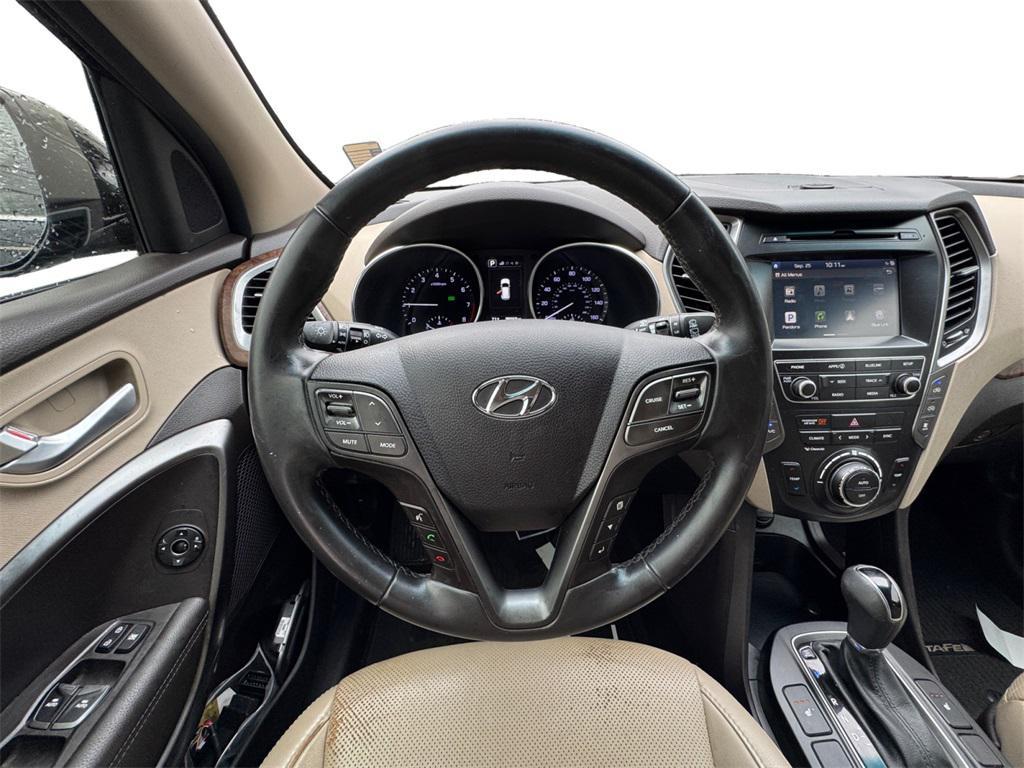 used 2017 Hyundai Santa Fe car, priced at $13,412