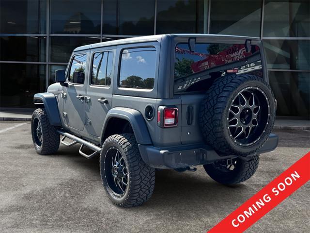 used 2020 Jeep Wrangler Unlimited car, priced at $27,687