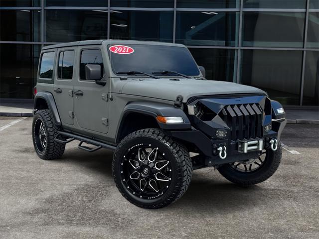 used 2020 Jeep Wrangler Unlimited car, priced at $27,687