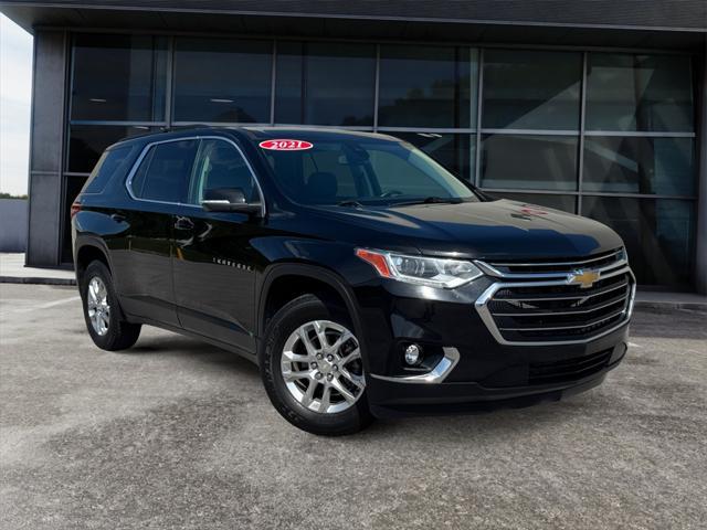 used 2021 Chevrolet Traverse car, priced at $20,610