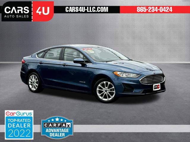 used 2019 Ford Fusion Hybrid car, priced at $19,212
