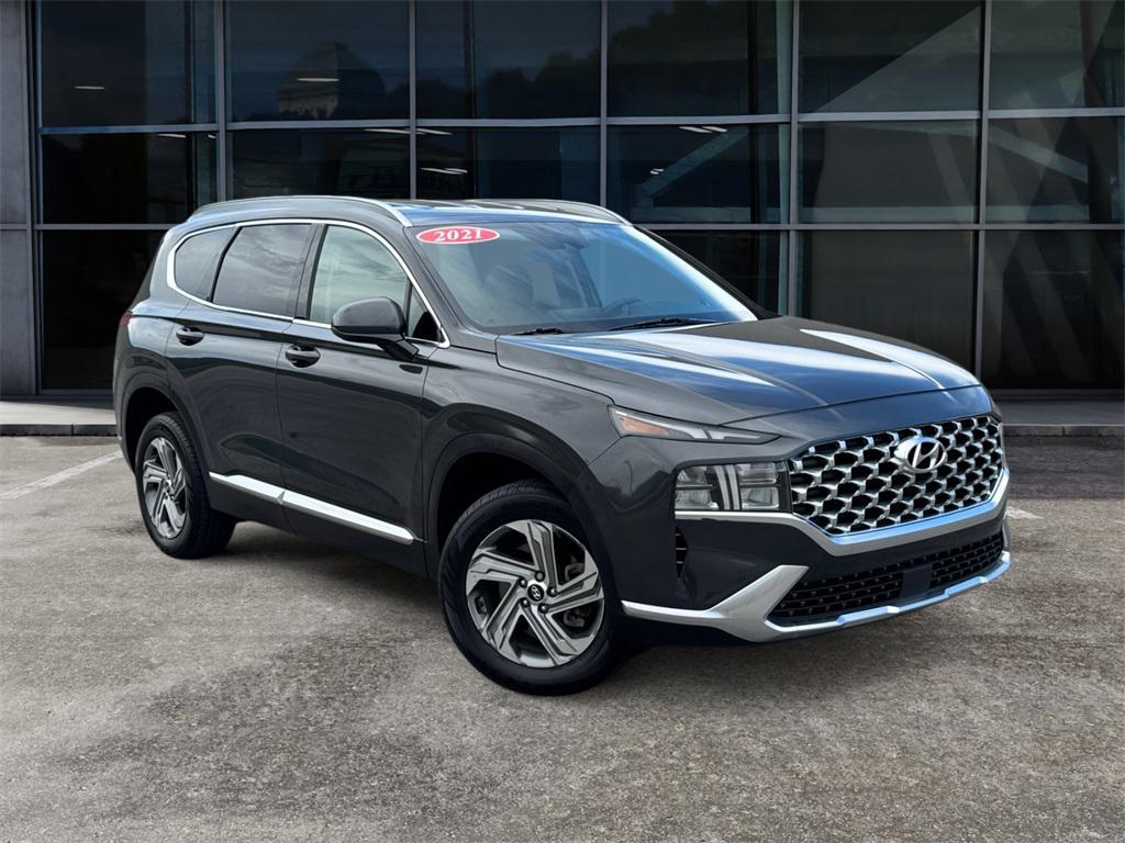 used 2021 Hyundai Santa Fe car, priced at $18,900