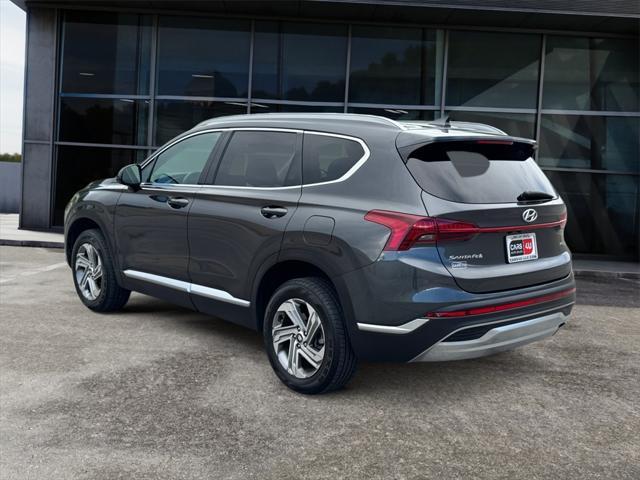 used 2021 Hyundai Santa Fe car, priced at $19,597
