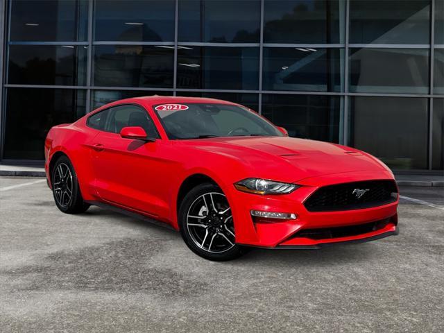 used 2021 Ford Mustang car, priced at $20,848