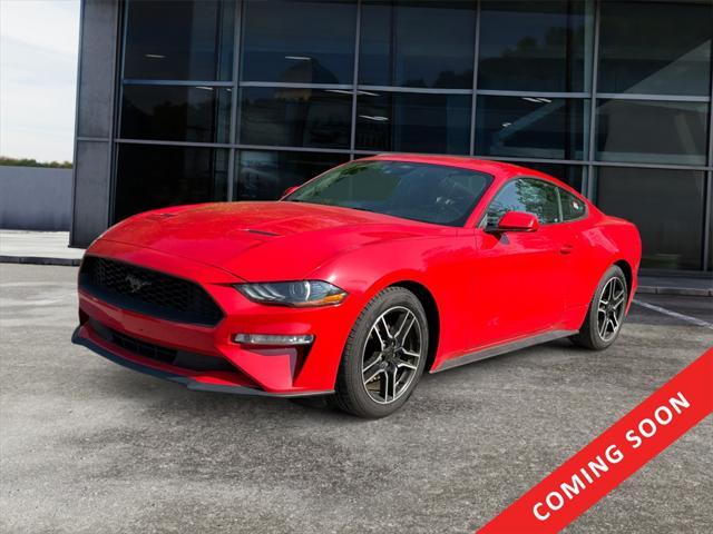 used 2021 Ford Mustang car, priced at $20,848