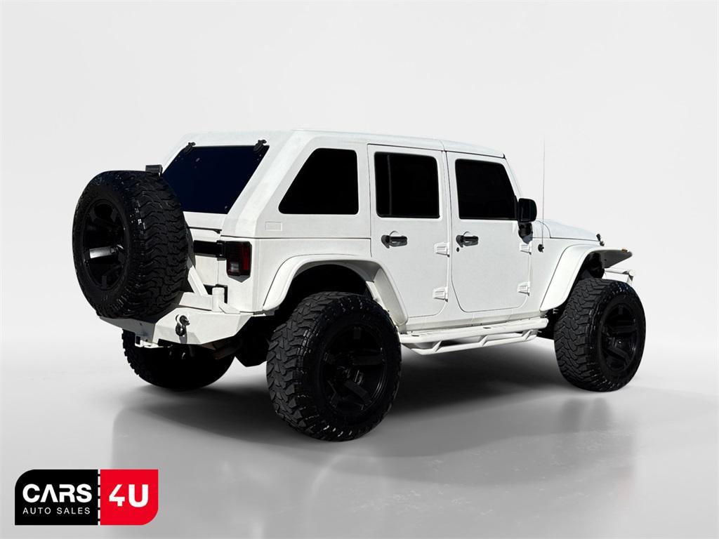 used 2015 Jeep Wrangler Unlimited car, priced at $20,922