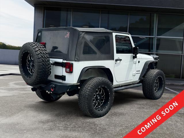 used 2017 Jeep Wrangler car, priced at $19,148