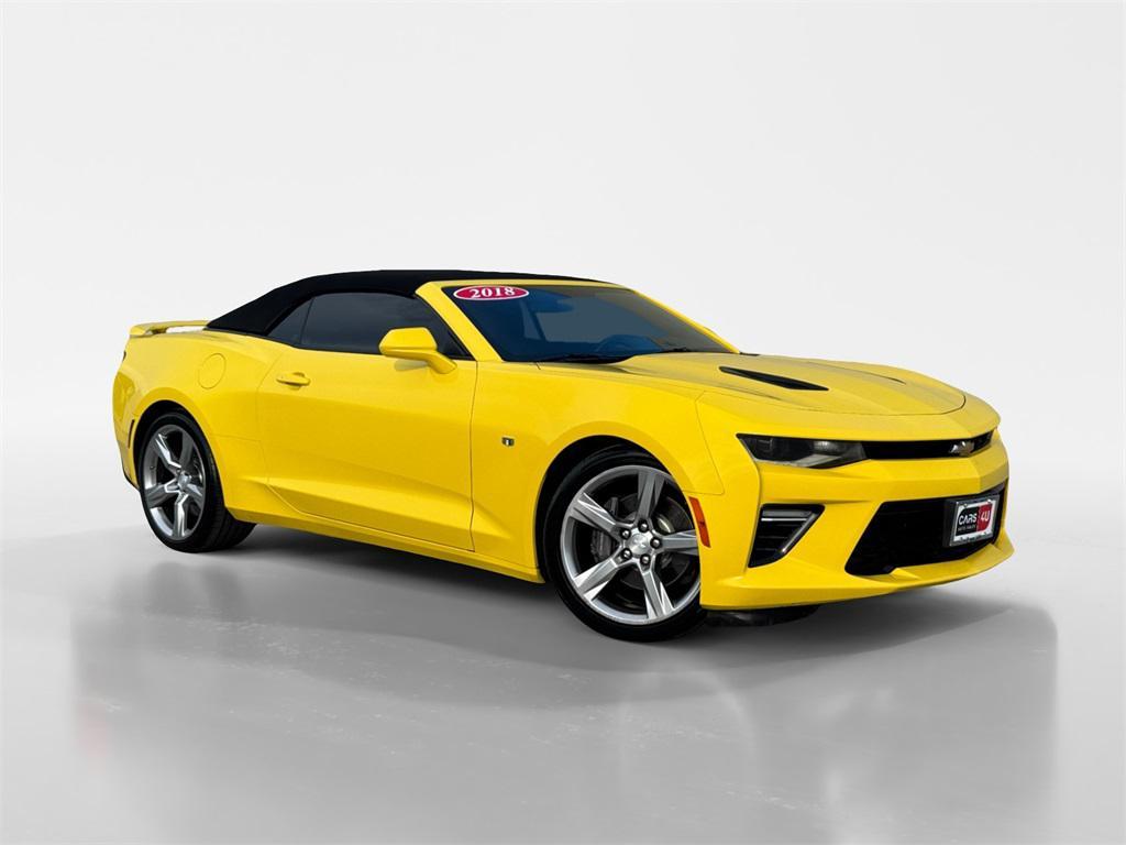 used 2018 Chevrolet Camaro car, priced at $23,986